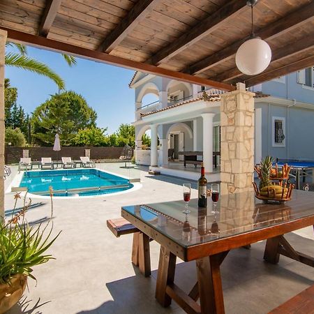 Luxury Villa Vanato & Pool Koukounariá 外观 照片