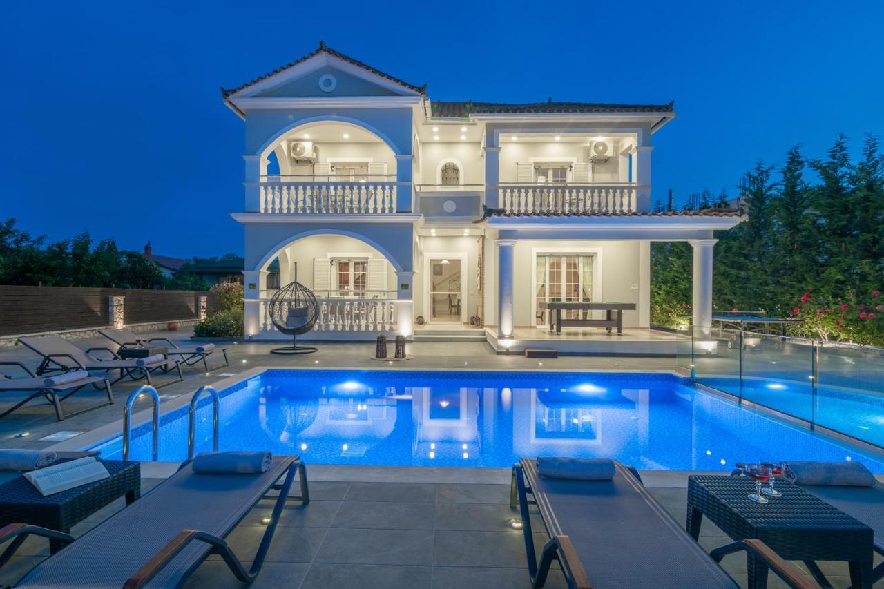 Luxury Villa Vanato & Pool Koukounariá 外观 照片