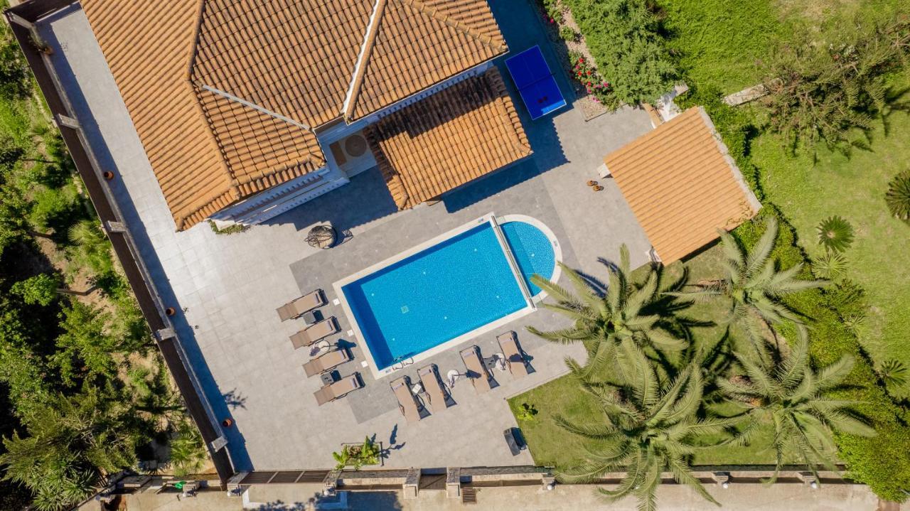 Luxury Villa Vanato & Pool Koukounariá 外观 照片
