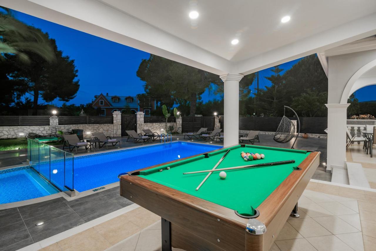 Luxury Villa Vanato & Pool Koukounariá 外观 照片