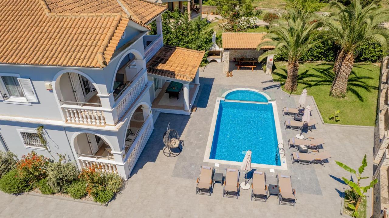 Luxury Villa Vanato & Pool Koukounariá 外观 照片