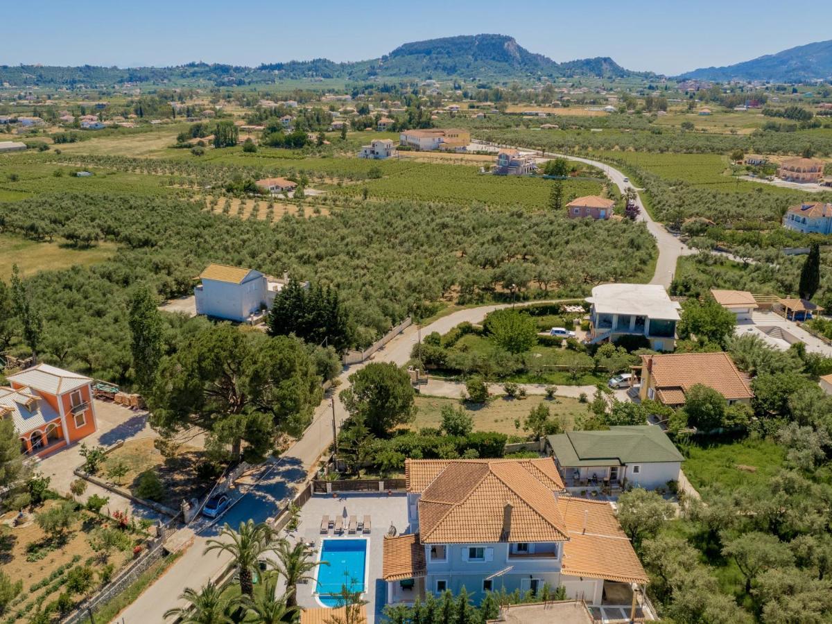 Luxury Villa Vanato & Pool Koukounariá 外观 照片
