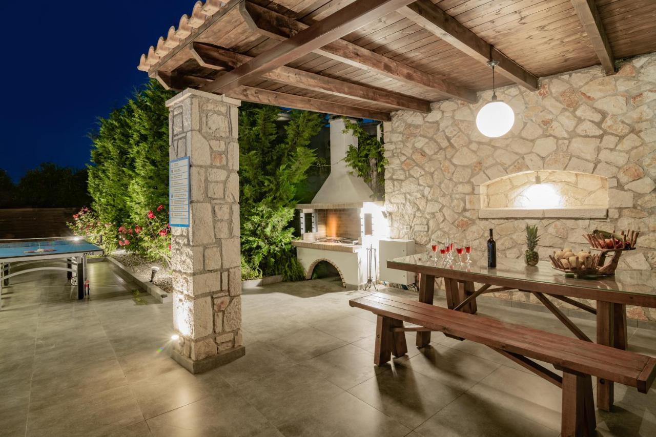 Luxury Villa Vanato & Pool Koukounariá 外观 照片