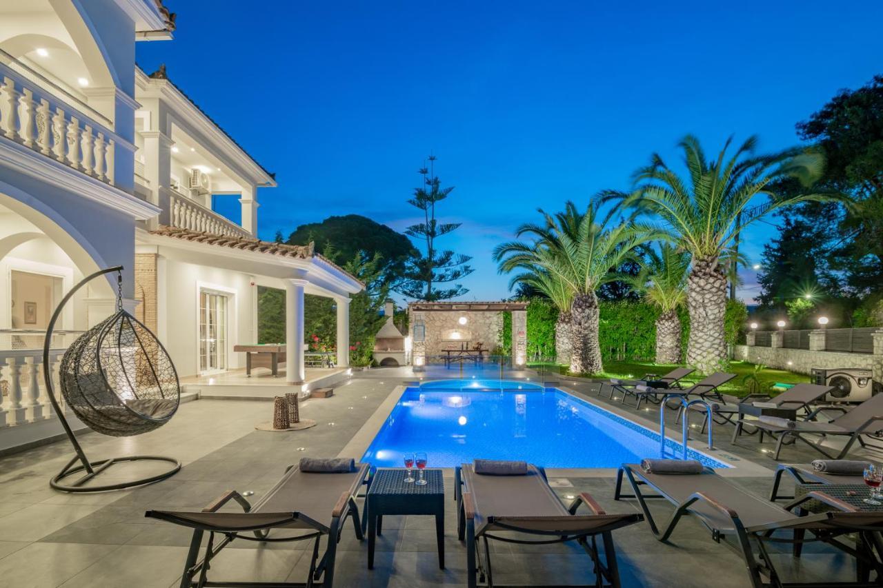 Luxury Villa Vanato & Pool Koukounariá 外观 照片