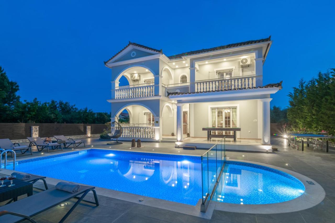 Luxury Villa Vanato & Pool Koukounariá 外观 照片