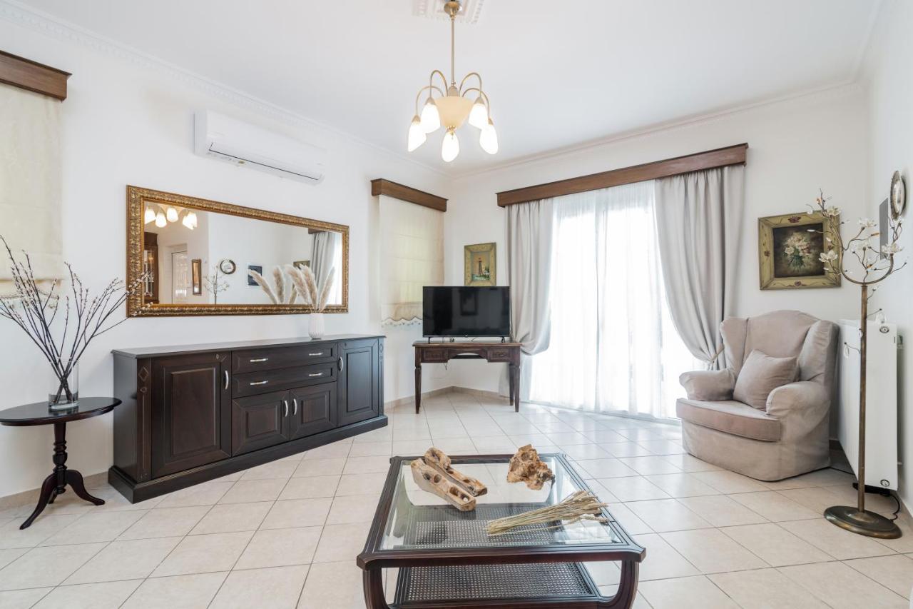 Luxury Villa Vanato & Pool Koukounariá 外观 照片
